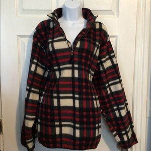 Women’s flannel fleece pullover